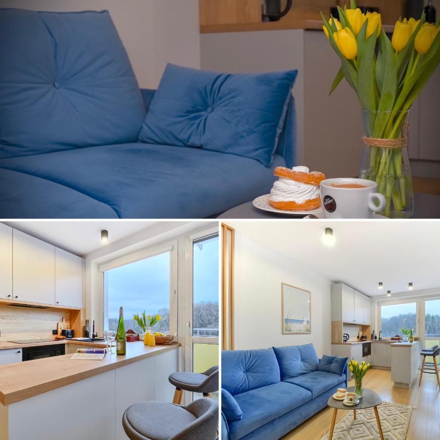 Apartament 4 Pory Roku Przy Plazy Z Widokiem Na Morze グディニャ エクステリア 写真