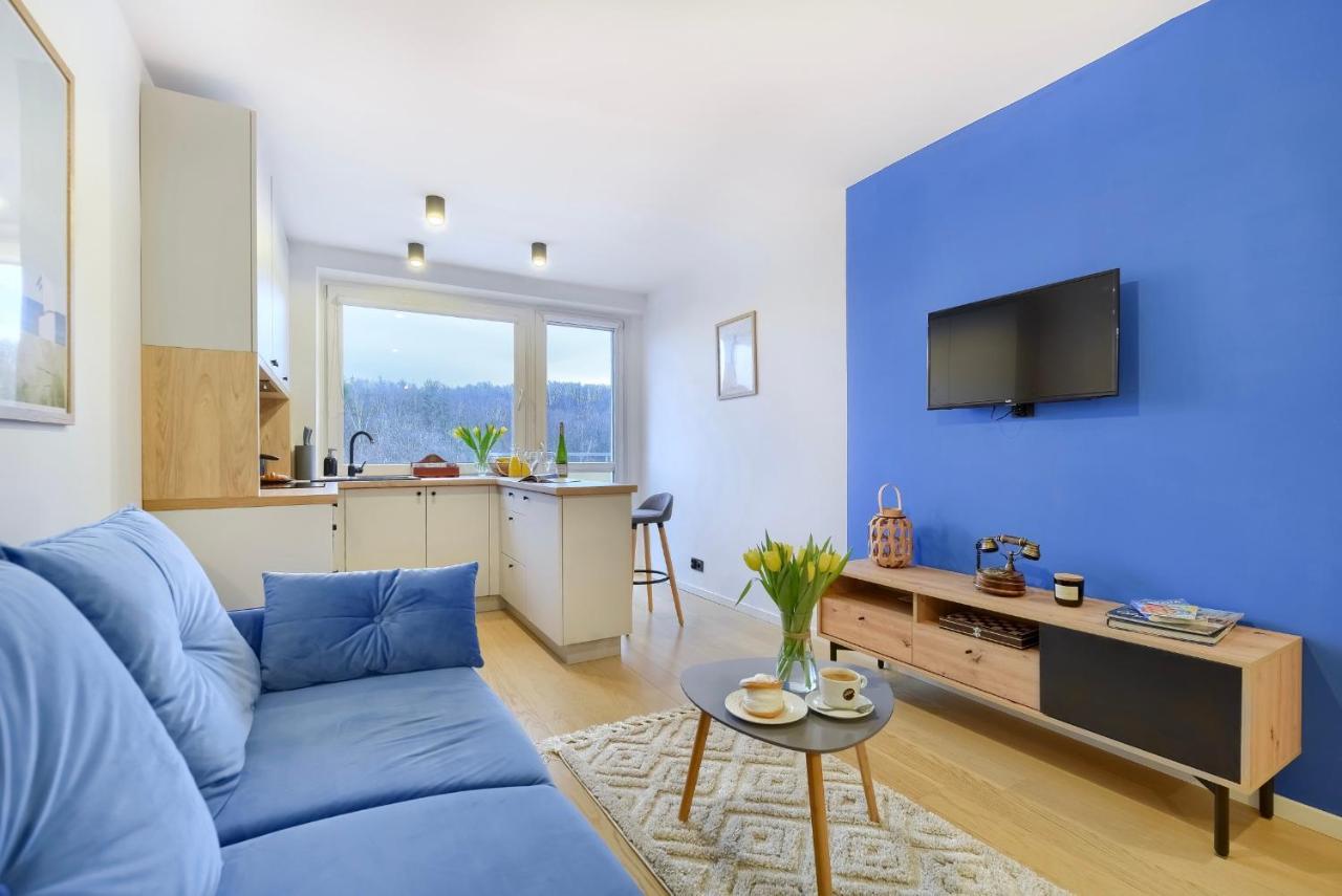 Apartament 4 Pory Roku Przy Plazy Z Widokiem Na Morze グディニャ エクステリア 写真